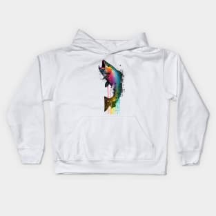 Rainbow Trout Kids Hoodie